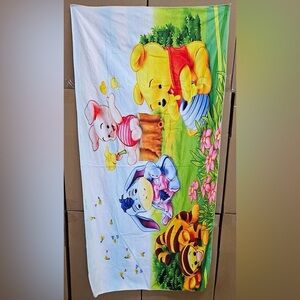 Winni Pooh and friends beach towel